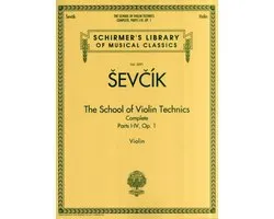 Sevcik The School Of Violin Technics