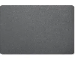 Bureau onderlegger 60x40 cm - Muismat Leer - Structuur - Lederlook - Grijs - Bureaulegger xl - Desk mat beschermer - Computer muismatten