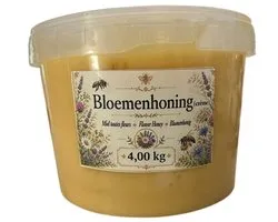 Honingland : Bloemen Honing, Miel toutes Fleurs ( crème ). 4,00 kg