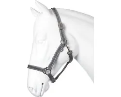 Horka halster Silver Cord - grijs - cob