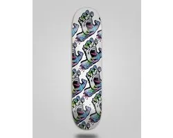 Deck de skateboard - Deck de longboard - Skateboard - Holo Screaming Hand - 8,0 x 31,6 pouces - Multicolore