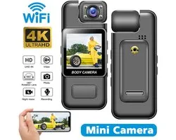 Caméra d'Action Portable 4K 30fps – Caméra de Sport Tenue à la Main avec Mode Nuit | Enregistreur Ultra HD pour Cyclisme, Marche & Activités Outdoor