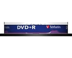 Verbatim DVD+R Matt Silver 4,7 Go 10 pièce(s)