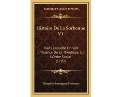Histoire de La Sorbonne V1