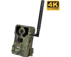 Caméra de surveillance de la faune Denver avec vision nocturne et connexion 4G - Diffusion en direct - Vidéo 4K Ultra HD - Photo 48 MP – Vision à 120 degrés - Résistant à l'eau IP66 - Application TrailCam Go – WCL8060