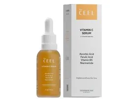THE CEEL Anti-vlekken vitamine C serum - Effectief tegen pigmentvlekken - Voor een heldere uitstraling - pigmentvlekken verwijderen - 20% vitamine C 30 ml