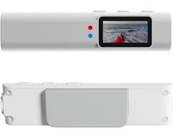 2.7K Camera Bril met WiFi – Slimme Bril met Camera – FPV Microcamera – Video Opname Bril met Geluid – Draagbare Mini Camera met App-besturing - Wit