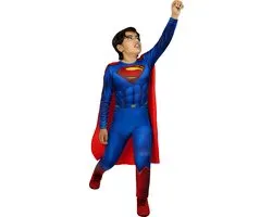 FUNIDELIA Superman Kostuum Kind - Justice League - 10-12 jaar (146-158 cm)