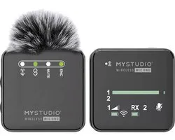 Easypix MyStudio Mic UNO Micro-cravate Micro de studio Type de transmission (détails):filaire, radio avec bonnette anti