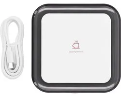 Srliya Mok Warmer Thermostatische Snelle Verwarming 3 Temperatuurinstellingen Beker Warmer voor Koffiemelk