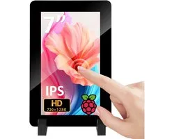 Touchscreen 7 Inch DSI IPS 720×1280 HD - Capacitive Touch - 6H Hardheid - Geschikt voor Raspberry Pi - ShopVlot