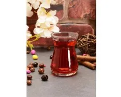 Set à thé Paşabahçe İrem – 6 pièces – Glas transparent – ​​Design Classique – 125 ml