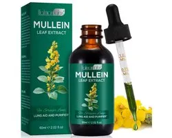 Hatmanlabs Mullein Leaf Extract – Toortsbladextract Druppels – 60 ml – Voedingssupplement