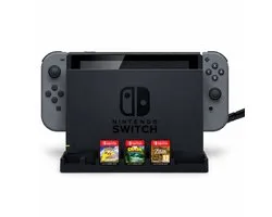Dock Wandhouder Geschikt voor Nintendo Switch Dock & Nintendo Switch OLED Dock – Stevige Wall Mount – Ruimtebesparende Oplossing – Veilig Kabelmanagement – Zwarte Console Houder voor Muur – muurhouder
