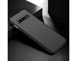 ShieldCase Hoesje geschikt voor Samsung Galaxy S10 Plus ultra thin case - zwart - Stijlvolle en Dunne Cover - Slank en Lichtgewicht Hoesje - Flexibele en Slanke Case - Lichtgewicht Telefoonhoes