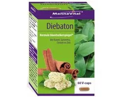 Mannavital Diebaton 60 Vegetarische capsules