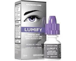 Lumify Bausch + Lomb Oogdruppels - voor rode ogen - 7,5ML