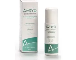 Avoyd Double Delight - 2-in-1 product dat scheerirritatie, ingegroeide haartjes en rode scheerbultjes voorkomt, maar óók op een veilige manier pigmentvlekjes lichter maakt.