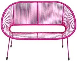 Tuinbank Acapulco Mono roze Kare Design