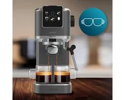 Cecotec Espressomaschine Cafelizzia ColdBrew. Espresso und Cappuccino, kalter Kaffee, 20 bar Druck und drehbarer Dampfdüse. Perfekt für die Zubereitung von professionellem Kaffee zu Hause