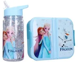 Frozen lunchset; lunchbox en drinkfles