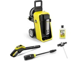 Kärcher K 5 Comfort Premium Connect hogedrukreiniger - Slanghaspel - 4-in-1 Spuitlans - 145 bar - 500 l/u - 40 m²/u - App connectie - Geschikt voor oa. auto - terras - fietsen - motoren - tuinset en gebieden rondom huis