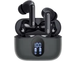 Azorix Draadloze Oordopjes - Oortjes Bluetooth - Geschikt voor iOS & Android - Lange Batterijduur - Draadloze oortjes - Comfortabel Draagcomfort