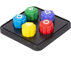ak tronic Software & Services MagiX Gonggi, Zwart, Blauw, Groen, Rood, Geel