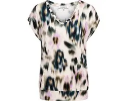 LUCIA FADED FLOWER KN-Khaki multi - M