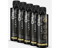 5 Stuks Oil Leak Stop / Oliestopper 250ml Mannol 9423 - BPC Autoparts