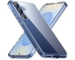 Coque transparente compatible avec Samsung Galaxy S25+ (S25 Plus) – Coque arrière