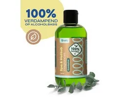 LIVIN' Jacuzzi Geur Eucalyptus - Bains à bulles - Parfums Jacuzzi - Parfums Spa Jacuzzi - Geur Eucalyptus - À Basis d'alcool - N'affecte pas la qualité de l'eau - Aroma Jacuzzi - Haute Concentration - 250ML - Vert
