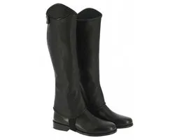 Norton Equestrian Glitter Halve Chaps Zwart M