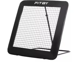 Fitby Rebounder - Rebounder Voetbal - Rebounder Trampoline - Bouncer - Kickback - 100x100CM - Zwart