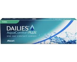 +2,50 Dailies AquaComfort Plus Toric (cil -0,75  as 90)  -  30 pack  -  Daglenzen   -  Contactlenzen