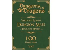 Dungeons and Dragons Verdant Realms Dungeon Maps for Game Masters Vol 2