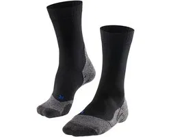 FALKE TK2 Cool anti-blaar dik lyocell functioneel materiaal wandelsokken dames zwart - maat 41-42