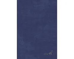 NBLA Biblia de Estudio MacArthur, Tapa Dura, Azul, Interior a dos colores