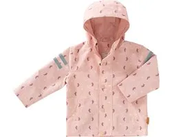 Fresk Regenjas voor Kinderen 2 yrs - Ritssluiting - Reflectoren - Kinderjas met Capuchon - Waterdichte Jas - Ademend - Bionic Finish - Meisjes - Roze - Seahorse