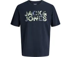 JACK & JONES - JJEJEFF LOGO TEE SS SN - Mannen T-Shirt Sky Captain - Maat - M