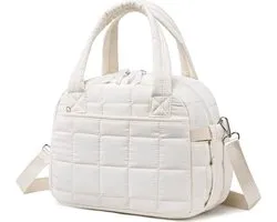 Lunchbox voor vrouwen Lunchtas Gewatteerde gewatteerde lunchbox met verstelbare riem Geïsoleerde herbruikbare lunchbox voor werk School Picknick Reizen
