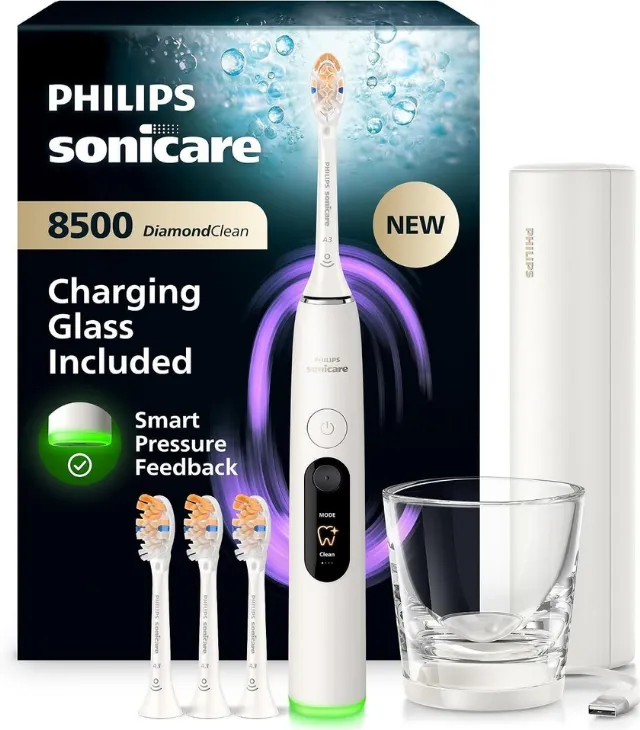 Philips Sonicare DiamondClean 8500 Bluetooth Pressure Control 3 Speed RRP : £449