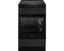 Inventum VFI5042ZWA - Vrijstaand inductie fornuis - Elektrische oven - 4 kookzones - 50 cm - 65 liter - Zwart