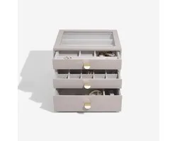 STACKERS TAUPE - Sieradendoos - Juwelendoos - Sieradenhouder - Sieraden Organizer