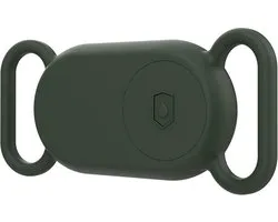 Go Go Gadget - Siliconen case - Geschikt voor Samsung Galaxy SmartTag2 - Huisdier case - Halsbanden tracker - Groen