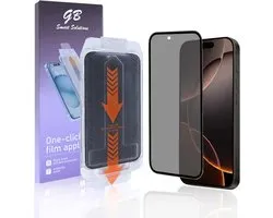 Protection d'écran GB ProGuard Incognito pour iPhone 16 Pro – Film applicateur – Glas trempé – Couverture intégrale – Anti-regard