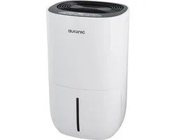 Déshumidificateur Auronic - Déshumidifié 20L par jour - Fonction lavage-séchage - Wit