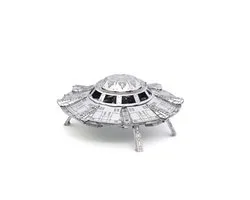 Bouwpakket Miniatuur UFO- metaal