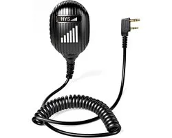 HYS Handheld Microphone Speaker Remote Control Shoulder Speaker Compatible with BaoFeng UV-5R UV-5RE BF-888S Retevis - ShopVlot