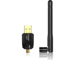 EDUP EP-B3536 Plus Bluetooth 5.1 Adapter met Externe Antenne - Bereik tot 200 Meter - USB 2.0 - Plug & Play
